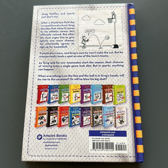 Diary of a Wimpy Kid Big Shot Jeff Kinney New Hardbound Book - Picture 3 of 5